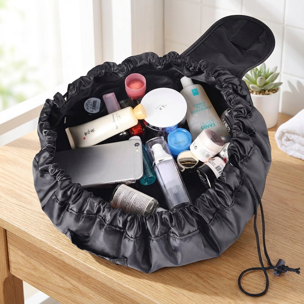 Trekkoord cosmetica organizer