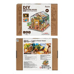 Miniatuur DIY tuinhuis bouwpakket