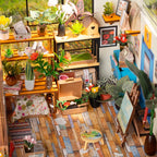 Miniatuur DIY tuinhuis bouwpakket