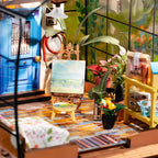 Miniatuur DIY tuinhuis bouwpakket