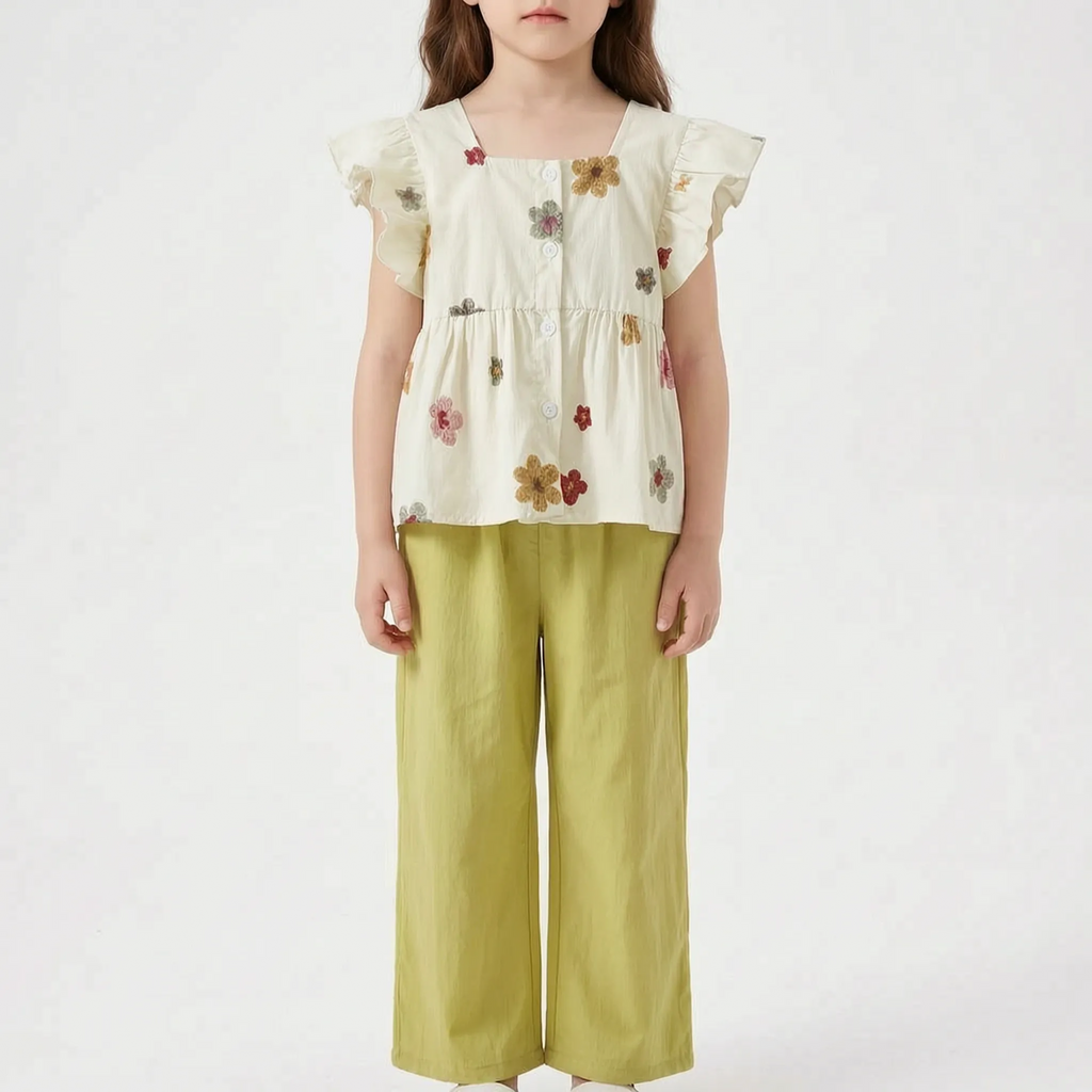 Tweedelige zomeroutfit