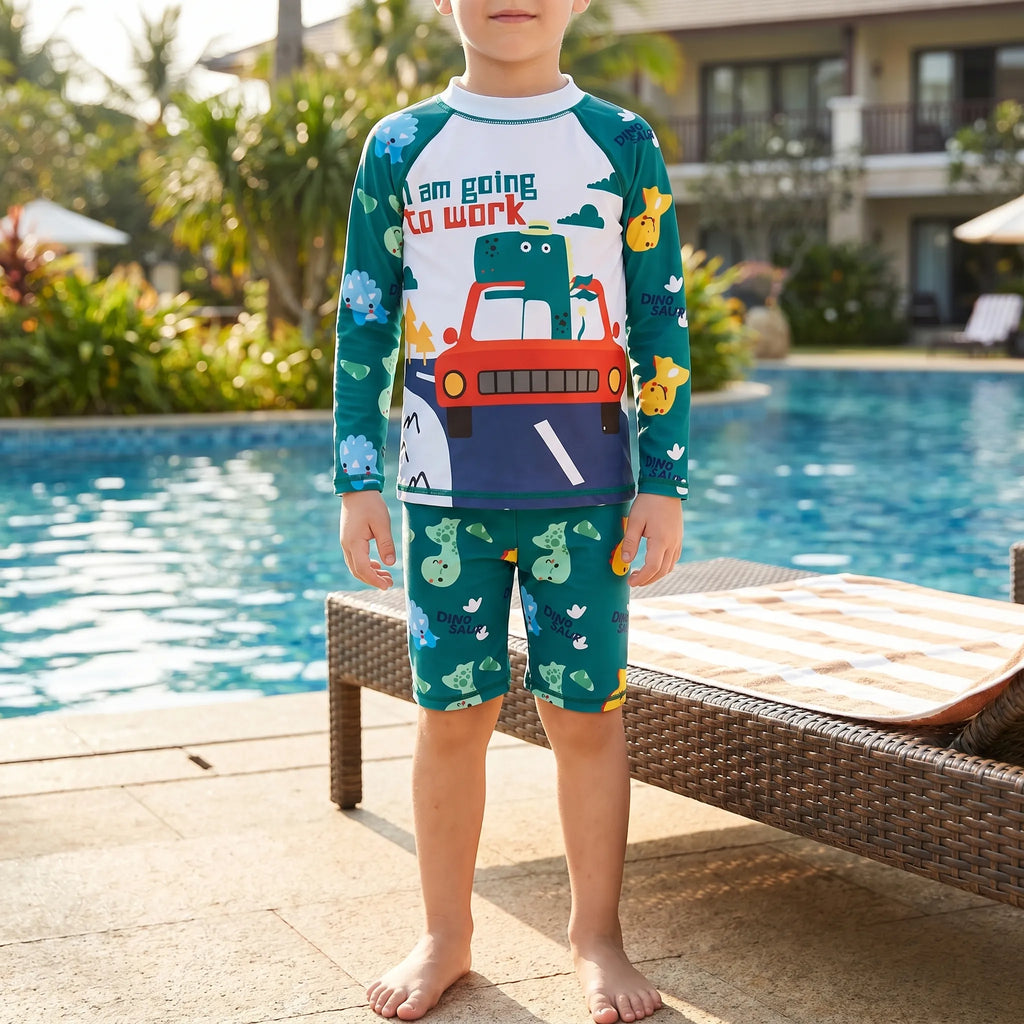 Tweedelige kinderzwemkleding