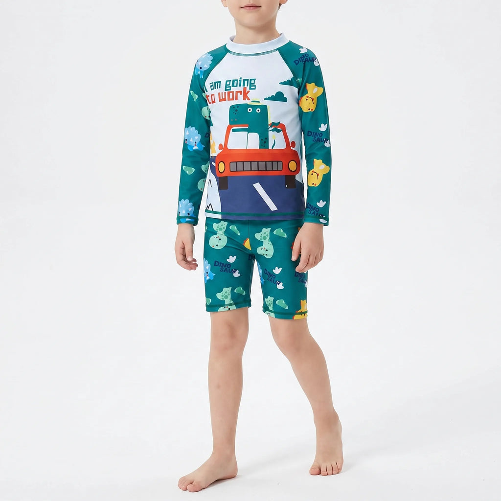 Tweedelige kinderzwemkleding