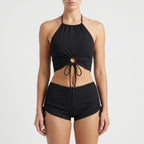 Tweedelige geribde bikiniset