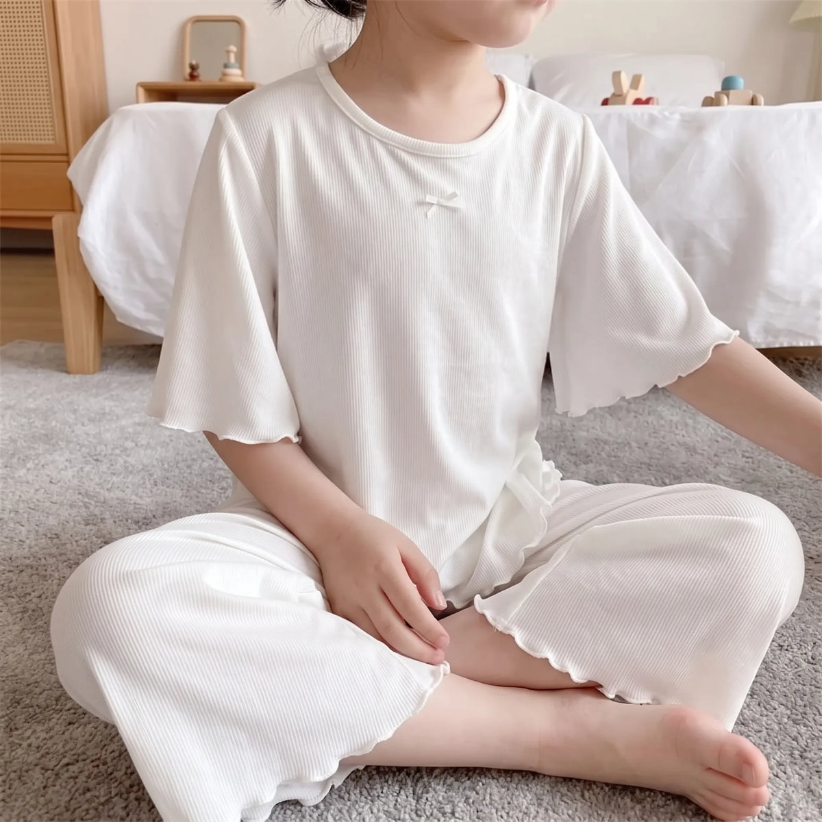 Tweedelige zomerse pyjamaset