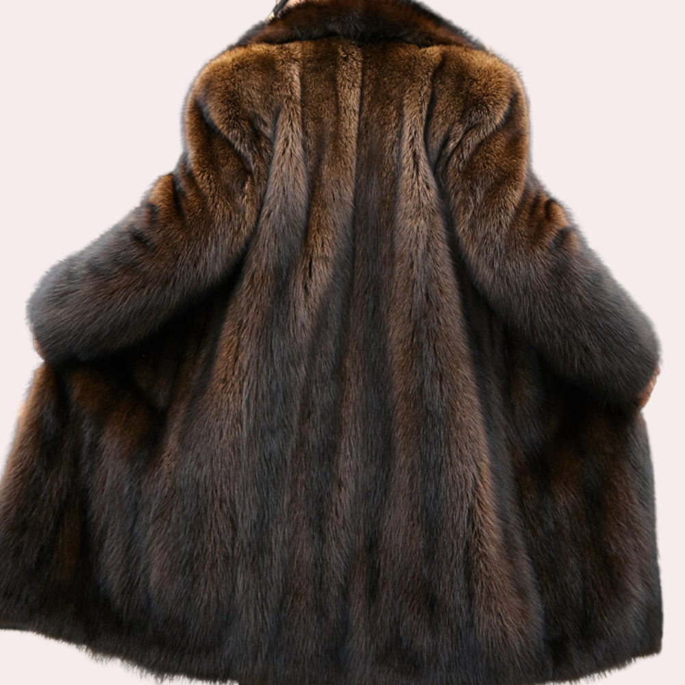 Tijdloze herenjas met bontlook