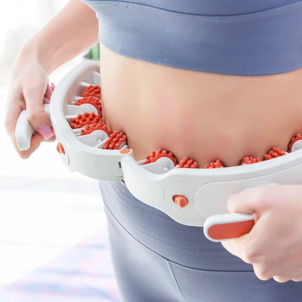 Compact acupressuur massageapparaat