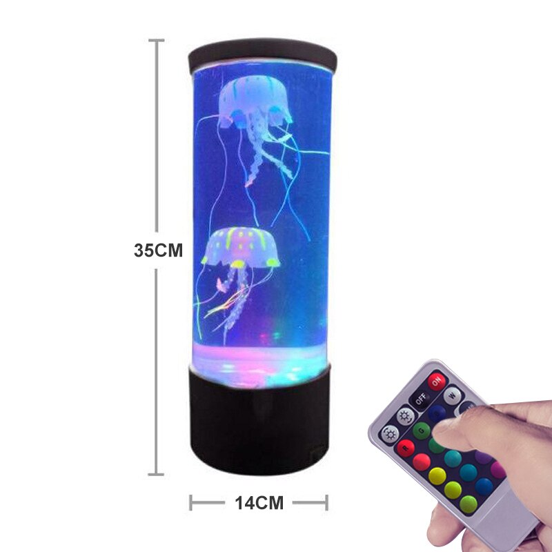 Nachtlamp met kwallenmotief Fantasy Light