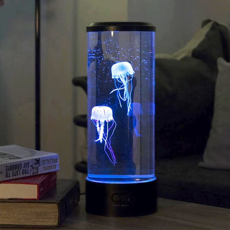 Nachtlamp met kwallenmotief Fantasy Light
