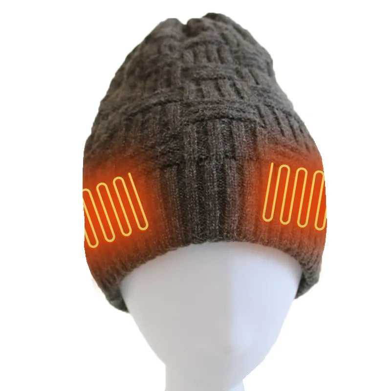 USB verwarmde beanie