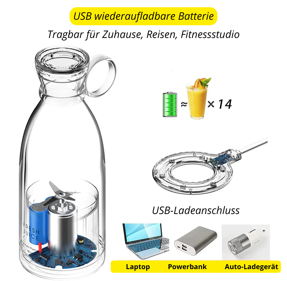 Draagbare blender voor onderweg