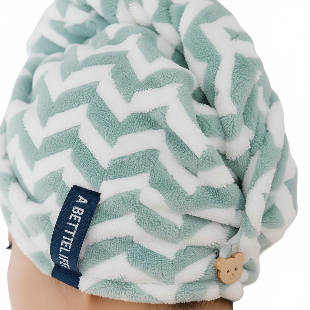 Oversized turbaan handdoek