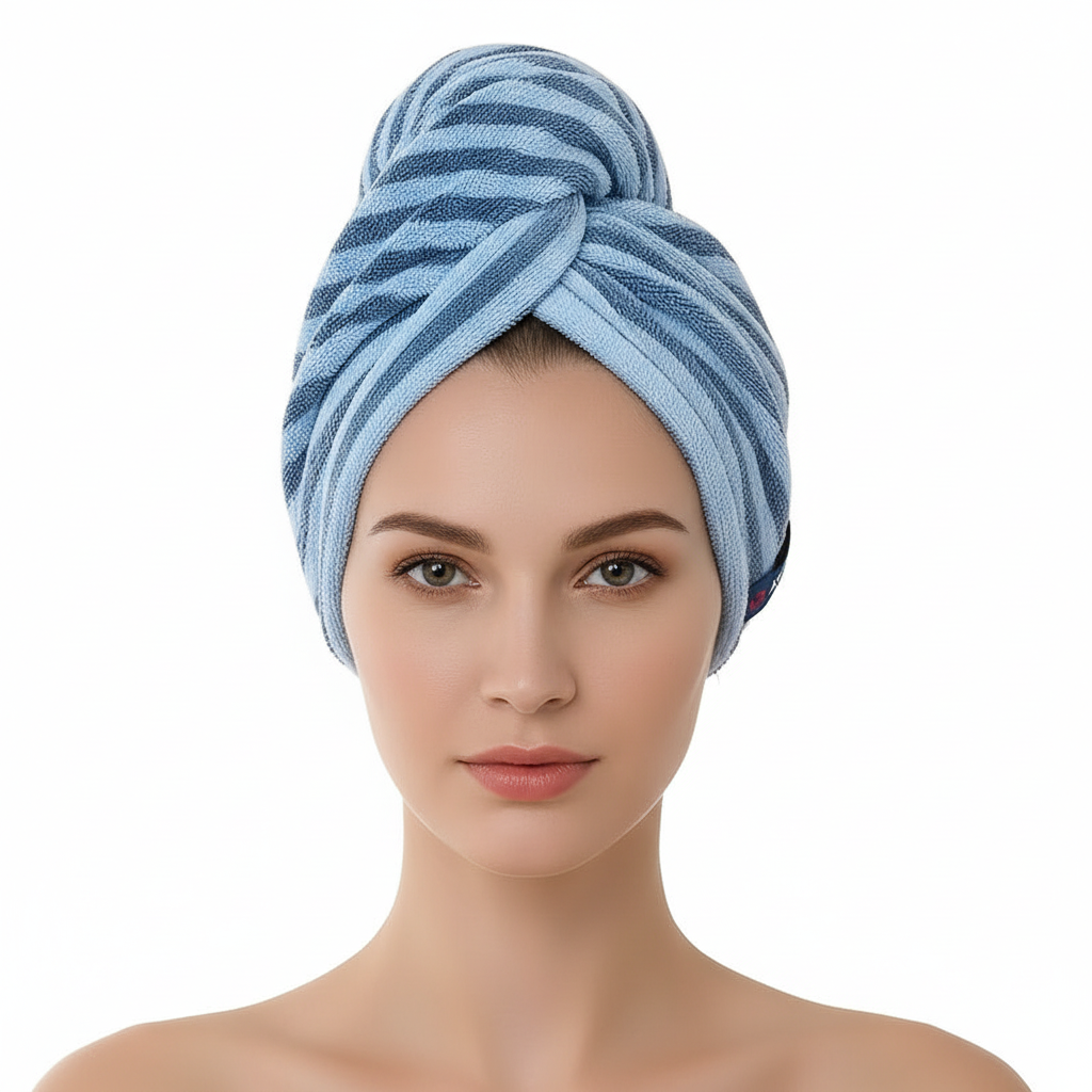 Oversized turbaan handdoek