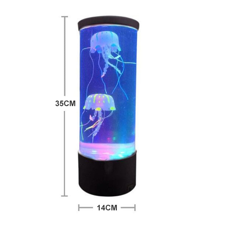 Nachtlamp met kwallenmotief Fantasy Light