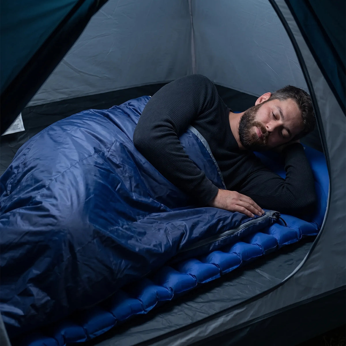 Ultralichte compacte zomerse slaapzak
