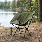 Ultralichte opvouwbare campingstoel