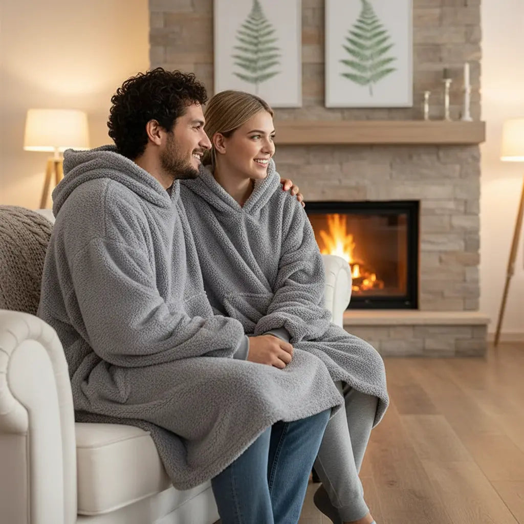 Unisex hooded sweater