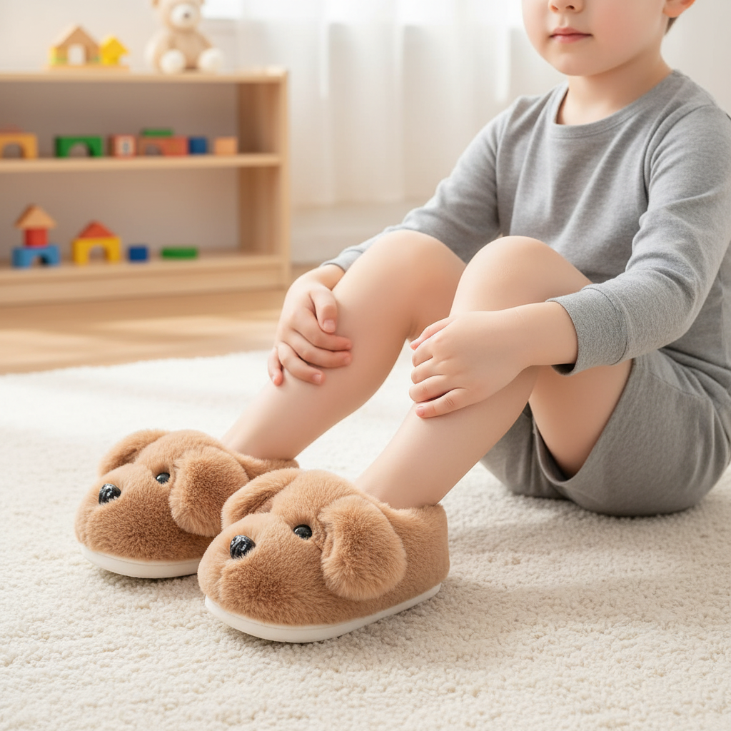 Unisex kinderhuisschoen model