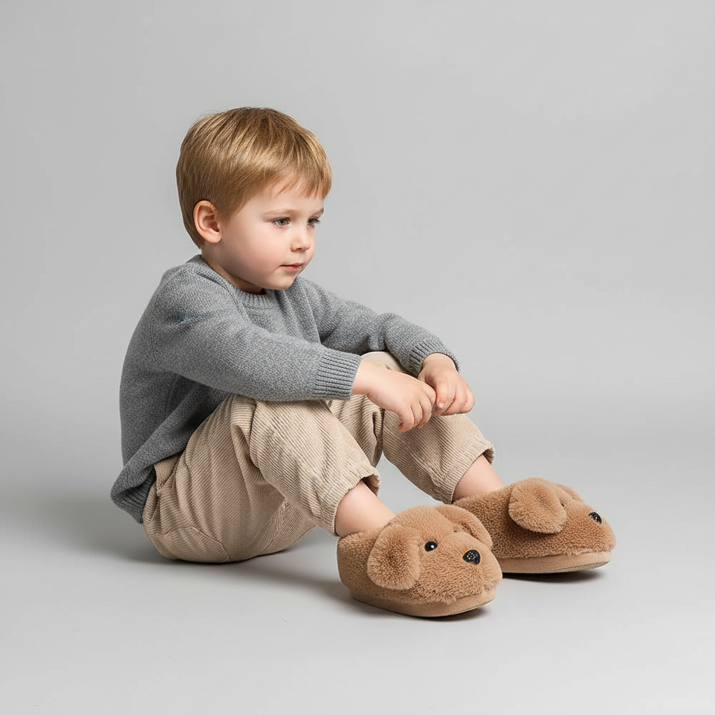 Unisex kinderhuisschoen model