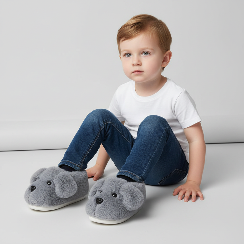 Unisex kinderhuisschoen model
