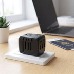 Universele reisadapter met usb poorten