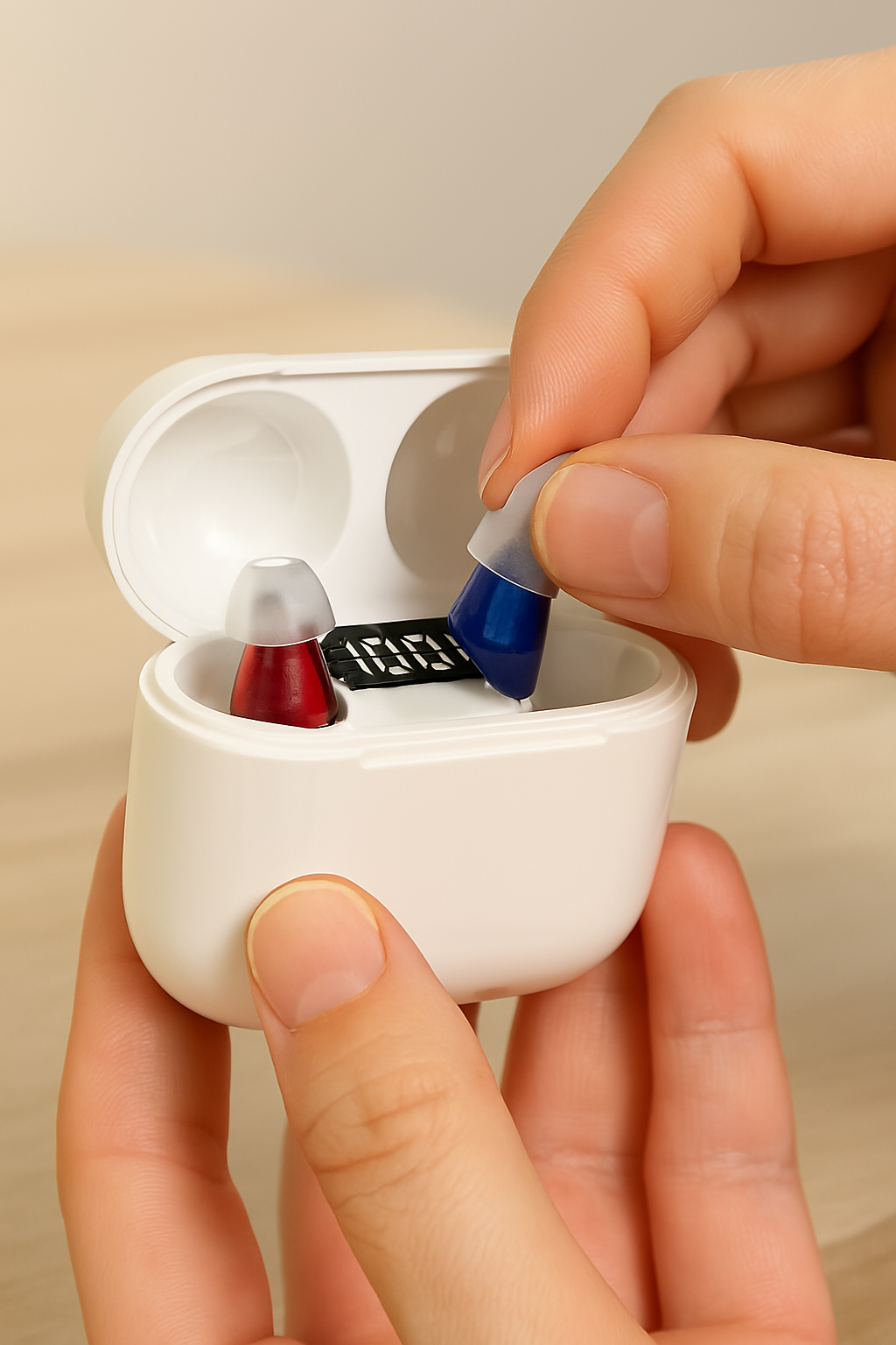 Onzichtbaar in-ear gehoorapparaat