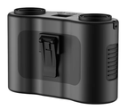 Draagbare heupclipventilator met dubbele luchtuitlaten & 20.000mAh batterij