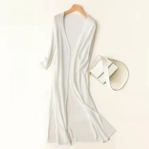 Dames lange mouw vest