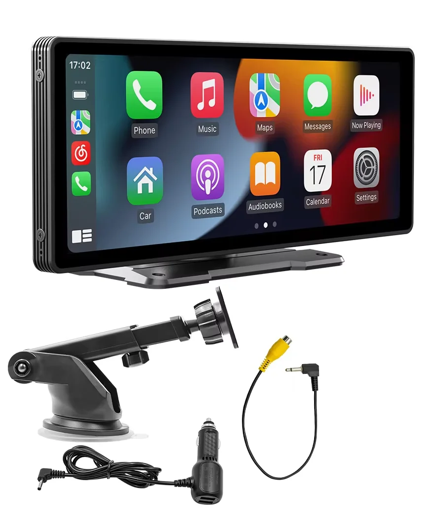 Universele 10,26-inch (26,06 cm) auto multimediaspeler met draadloze carplay