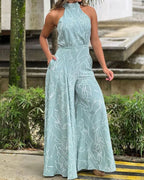 Sue halter jumpsuit
