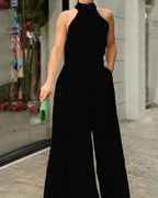 Sue halter jumpsuit