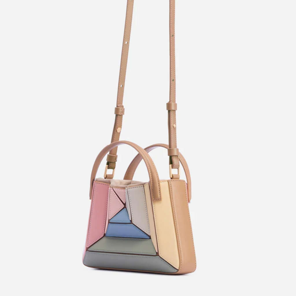 Handtas met geometrisch design — afbeelding 20