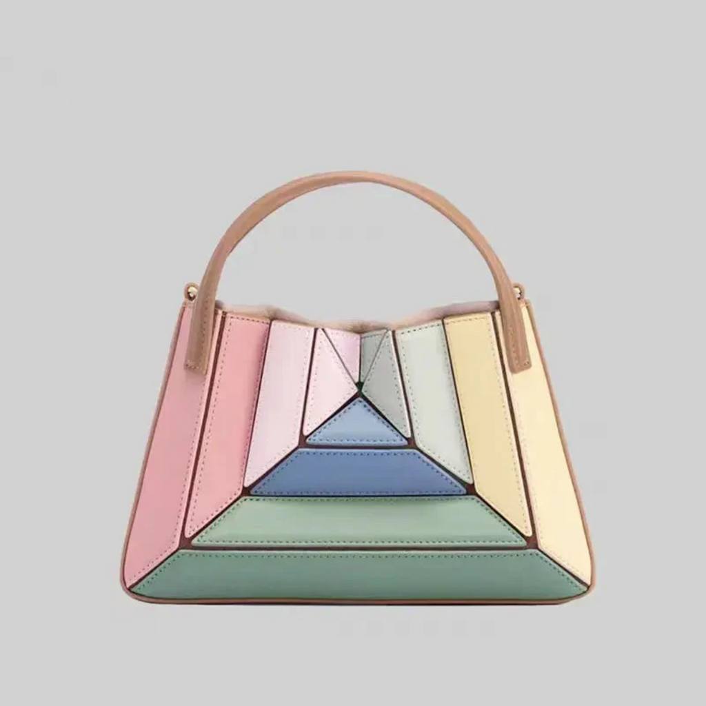 Handtas met geometrisch design — afbeelding 19