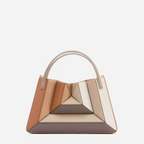 Handtas met geometrisch design