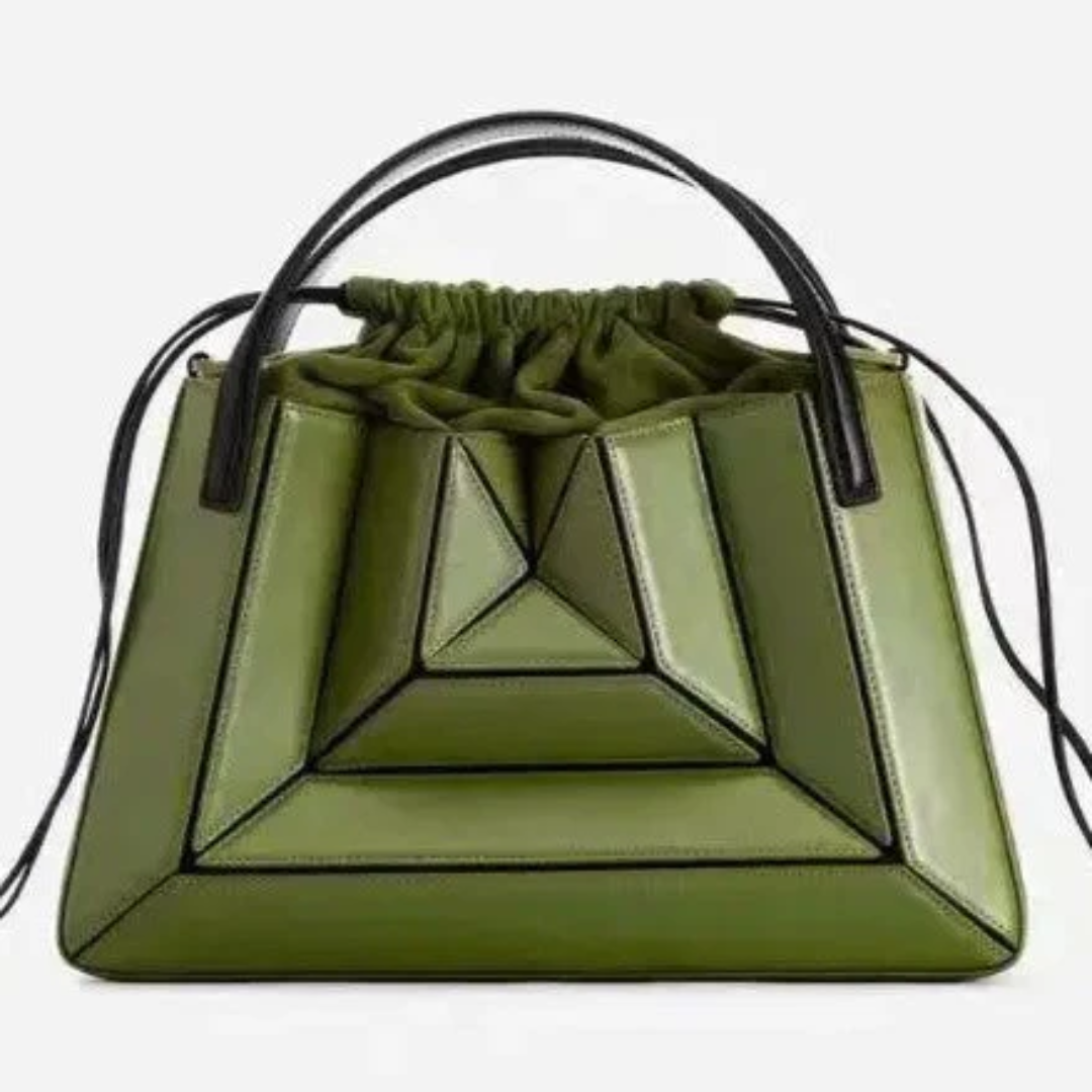 Handtas met geometrisch design — afbeelding 14