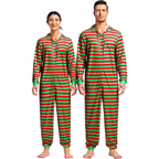 Koppel kerst matching onesie pyjama's