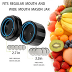 Elektrische vacumeerset voor Mason Jars