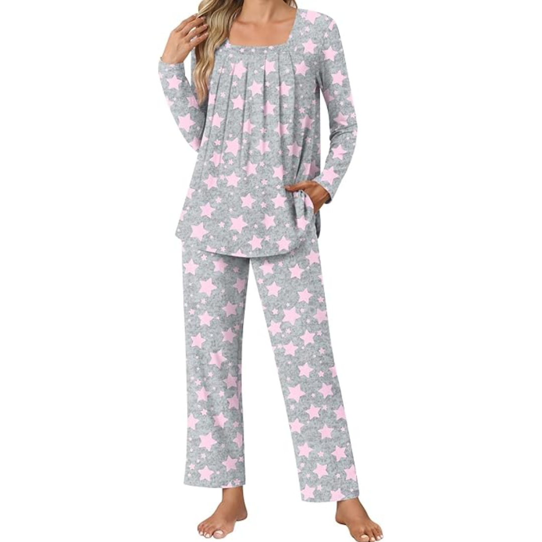Comfy 2-Delige lounge pyjama met zakken