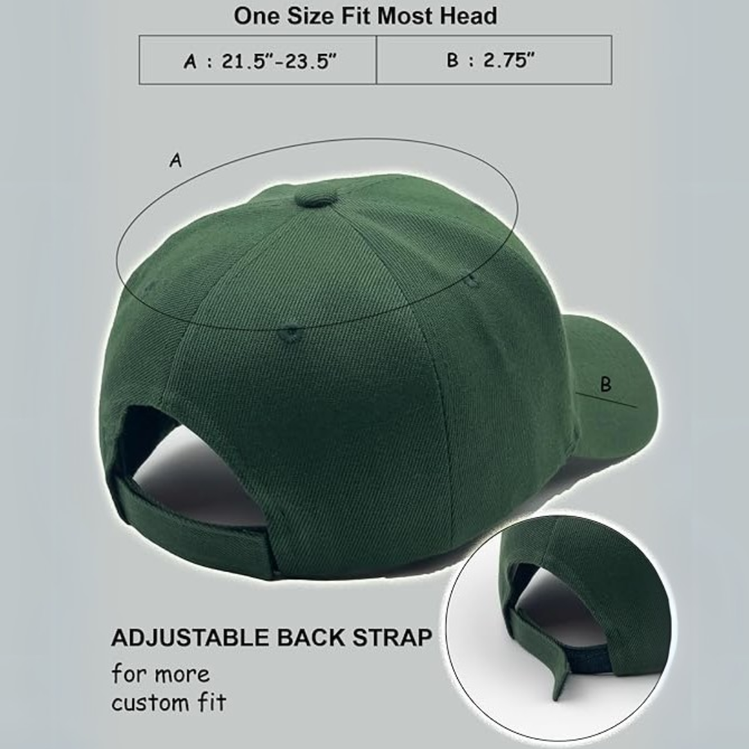Gestructureerde verstelbare baseball cap