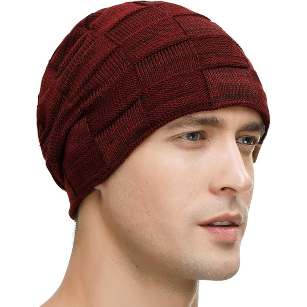 Slouchy gebreide beanie