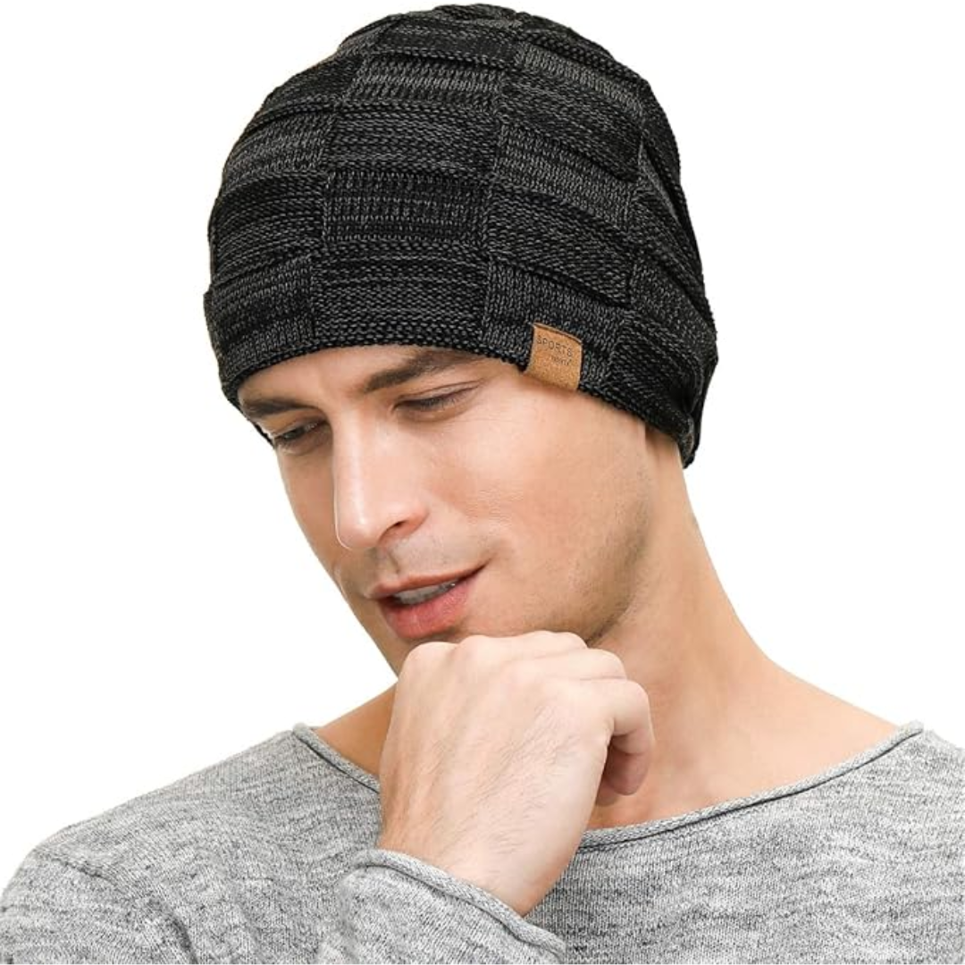 Slouchy gebreide beanie