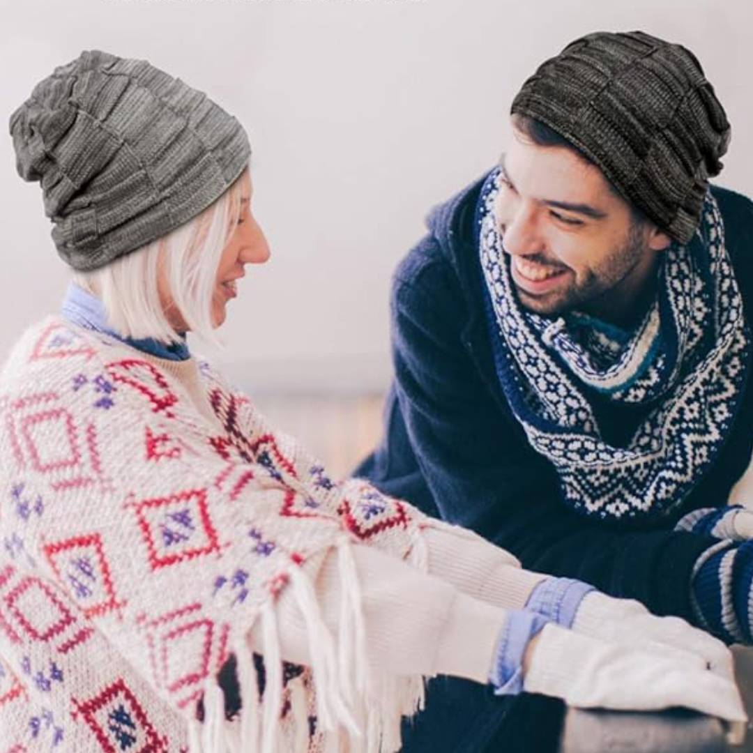 Slouchy gebreide beanie