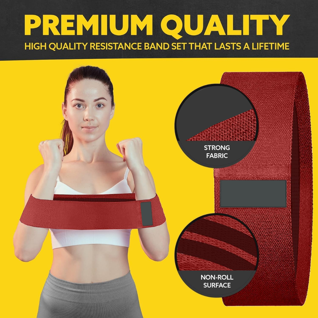 Fabric resistance bands voor benen