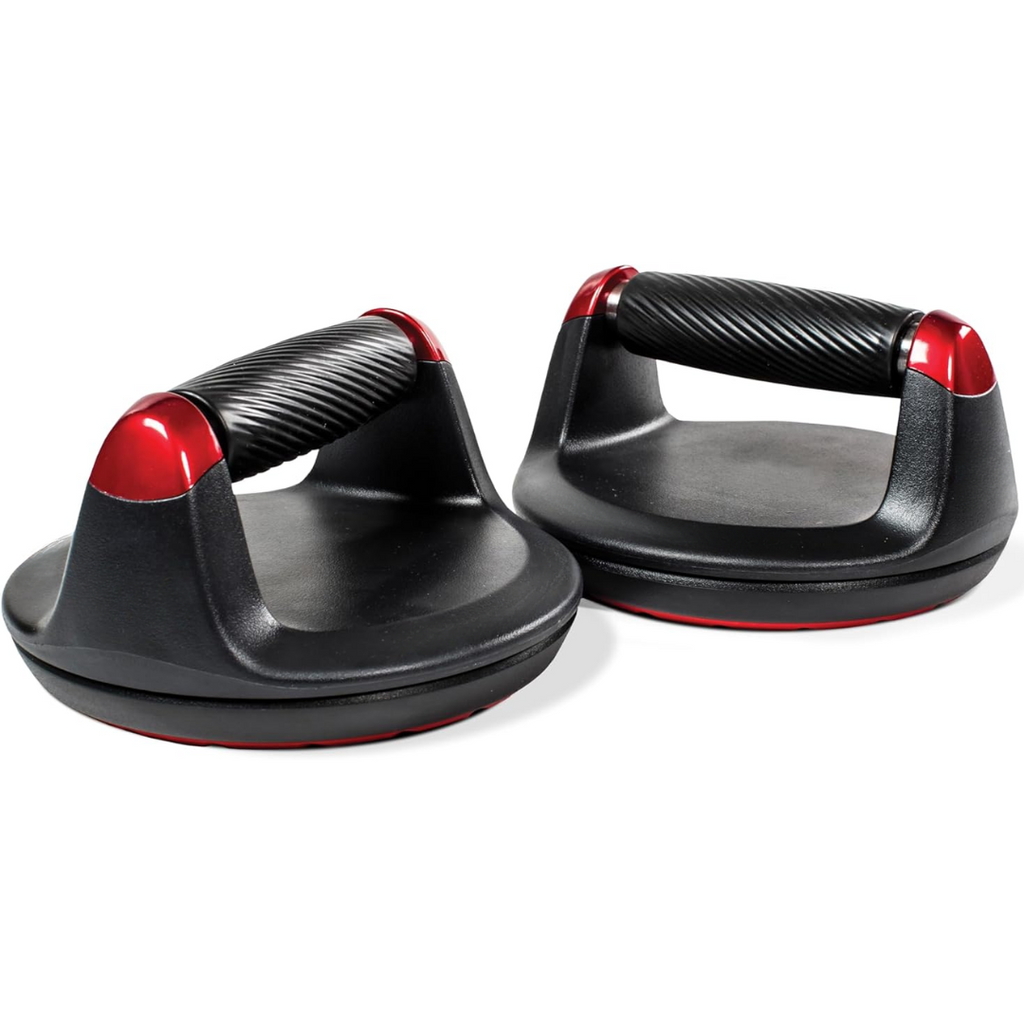 Draaiende push-upbars met ergonomisch handvat, capaciteit 180 kg