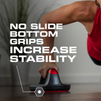 Draaiende push-upbars met ergonomisch handvat, capaciteit 180 kg
