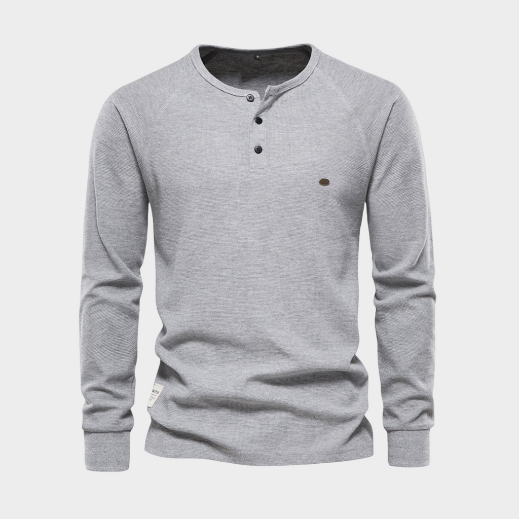 Herenshirt met lange mouwen