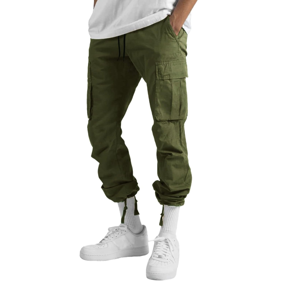 Heren casual cargo joggers
