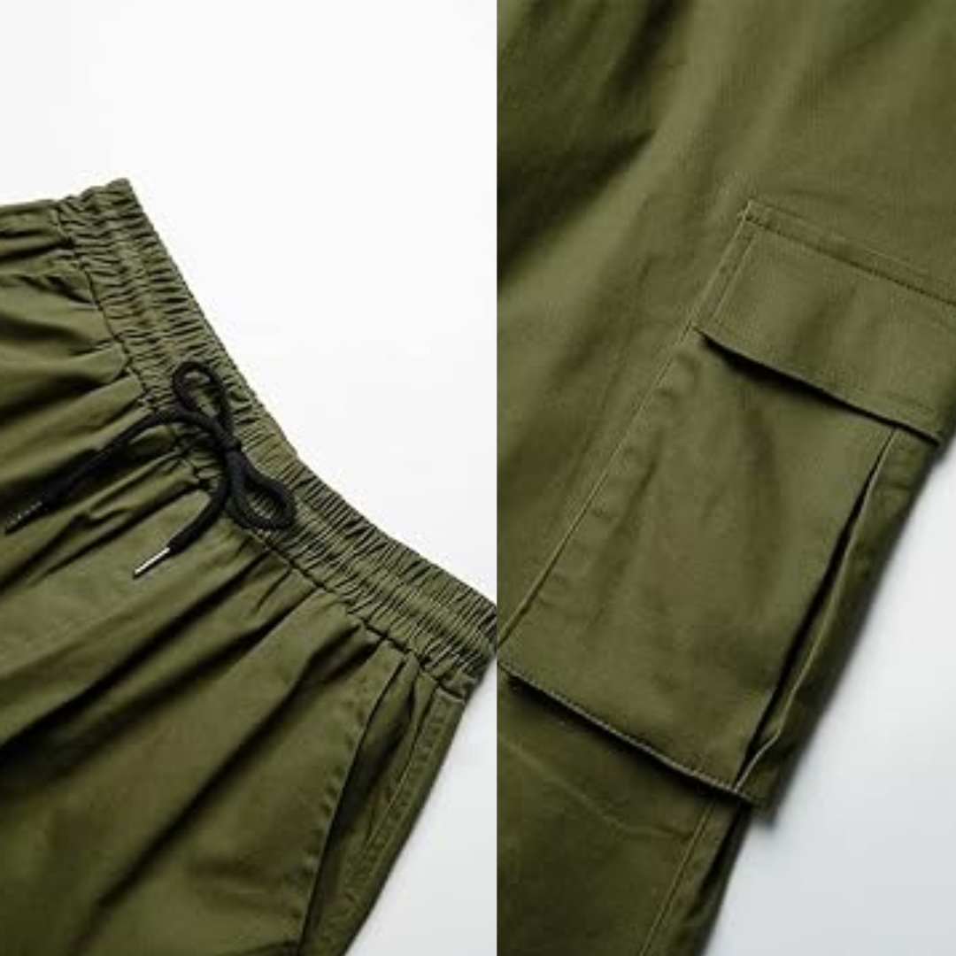 Heren casual cargo joggers