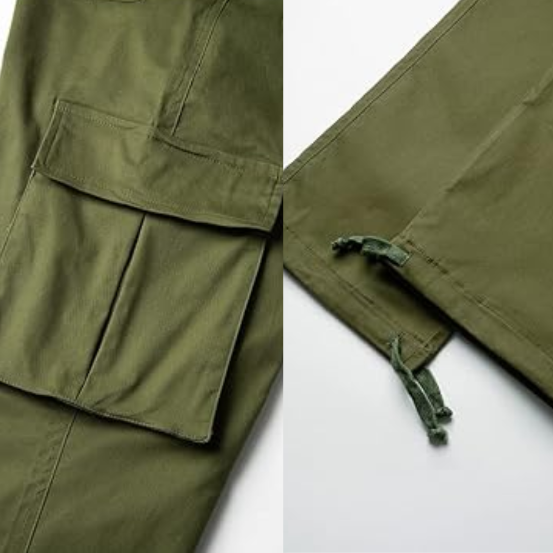 Heren casual cargo joggers