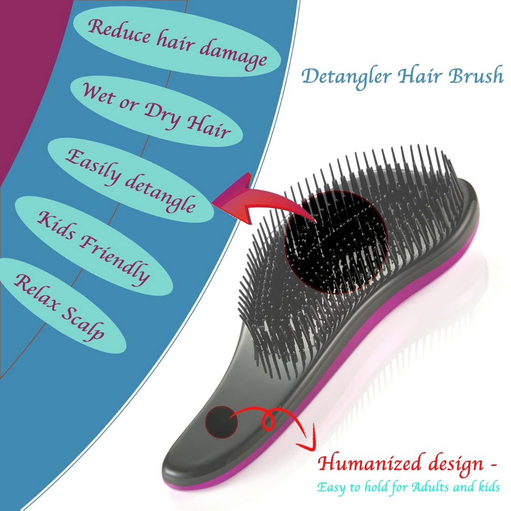 Ontwarborstels Ultimate Detangler, set van 2
